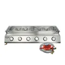 Thumbnail 1 of Gmax เตาปิ้งย่างหัวอินฟาเรด 6 หัว ตัวเตาเป็นสแตนเลส รุ่นWX-106S-P1