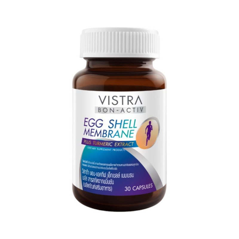 VISTRA Dietary Supplement Bon-Activ Egg Shell Membrane Plus 20.10 g 30 Tablets