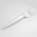 Thumbnail 1 of ส้อมพลาสติก (ขาว) 1 แพ็ค 100 ชิ้น