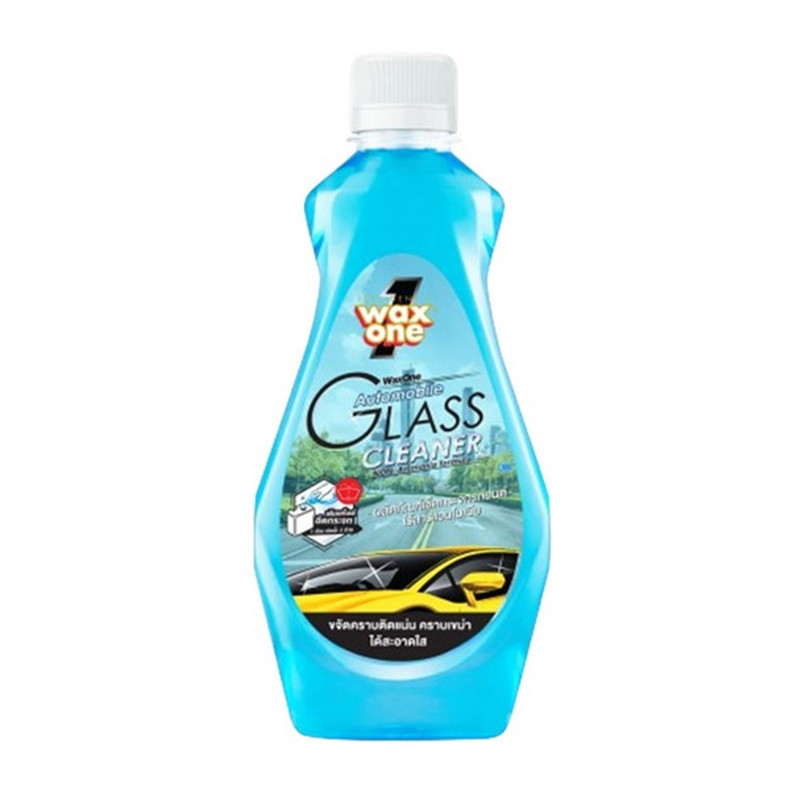 Wax One น้ํายาเช็ดกระจก น้ํายาเช็ดกระจกรถยนต์ ไม่มีแอมโมเนีย Automobile Glass Cleaner
