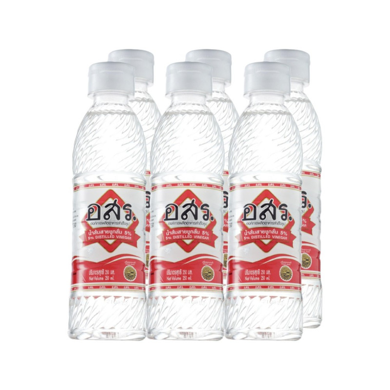 [6 bottles] ASR. Distilled Vinegar 5%, 250 ml