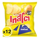 Thumbnail 2 of เทสโต มันฝรั่งแผ่นทอดกรอบ รสเกลือ 11 ก. x 12