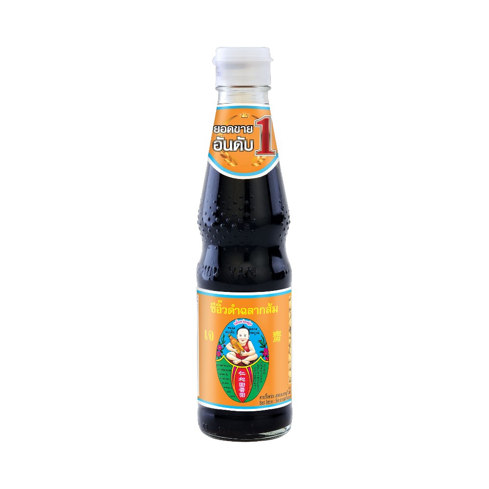 DEKSOMBOON Black Soy Sauce D (Orange Label) 400 g