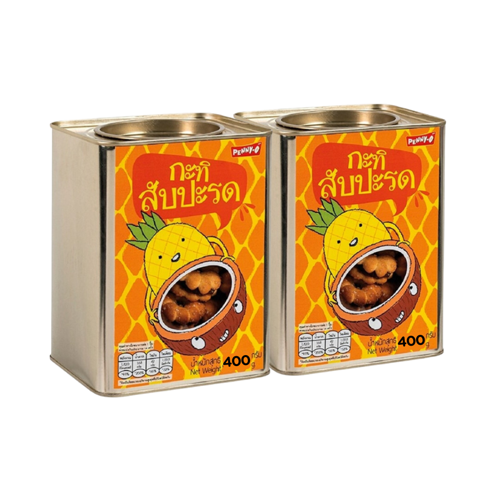 PENNY-O Coconut Pineapple Snack 400 g x 2