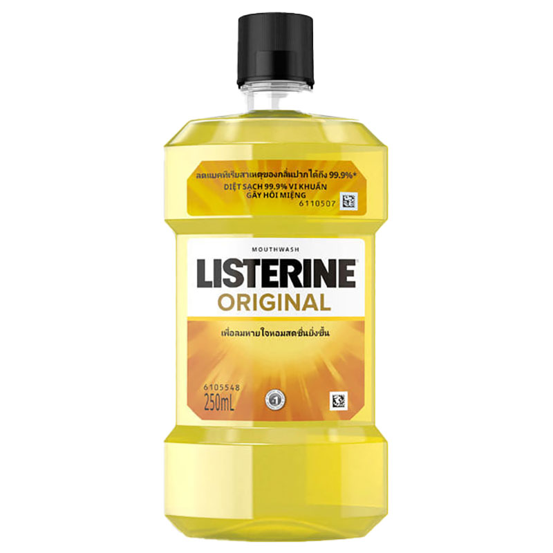 LISTERINE Mouthwash Original 250 Ml X 3 | Makro PRO