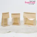 Thumbnail 2 of Boxjourney ถุงขนมปัง สีน้ำตาล 11x22x28 ซม. G314 (50 ใบ/แพค)