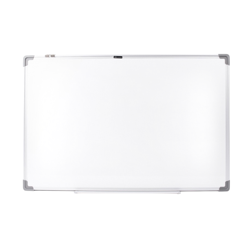 Deli กระดานไวท์บอร์ด มีตะขอแขวนได้ ขนาด 90x120cm รุ่น E39034A 1ชิ้น