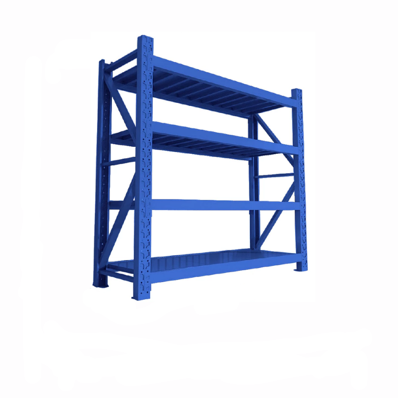 Elife [ส่งฟรี] Warehouse shelf โรงงานขายตรง ชั้นวางของ ขนาดใหญ่ 2เมตร วัสดุทําจากเหล็กหนา แข็งแรง ออกใบกํากับได้ (200 KG/ชั้น ฟ้า)