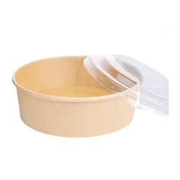 Thumbnail 4 of ARO Kraft Bowl with Lid 500 ml x 25