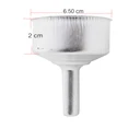 Thumbnail 2 of กรวยกรอง+แผ่นกรองกาแฟ+ซีลล์ยางซิลิโคน สำหรับหม้อต้ม โมค่าพอท ขนาด 6 ถ้วย By Scanproducts Funnel+Filter+Silicone Ring for Moka pot 6cup