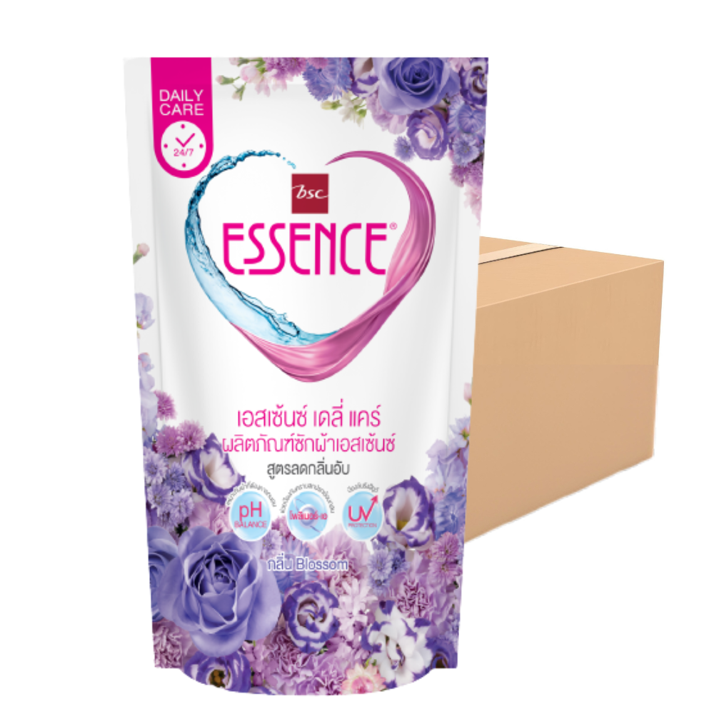 ESSENCE Liquid Laundry Detergent Purple Carton Refill 400 ml x 24