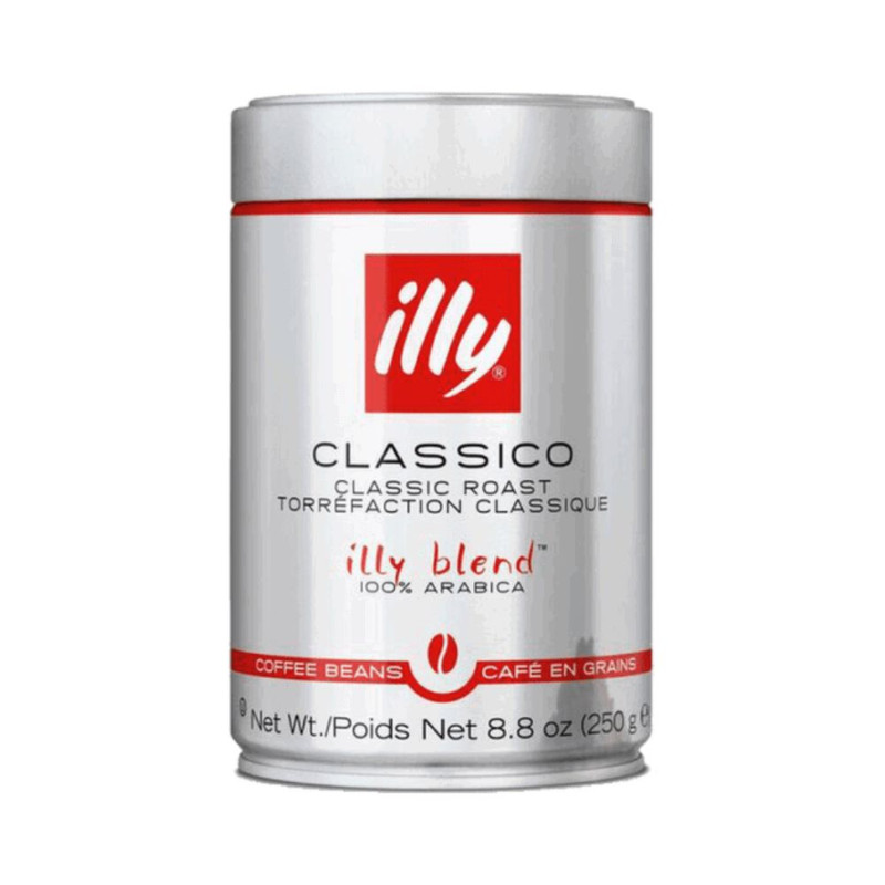illy Whole Bean Classico Coffee – Medium Roast (250 Grams)