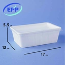 Thumbnail 3 of Matapat กล่องข้าว 750 มล. (ใส 750มล. 1 ช่อง) กล่องข้าวคุณภาพ ขาว/ดำ/ใส กล่องใส่อาหาร 1ช่อง 2ช่อง กล่องข้าว EPP เข้าไมโครเวฟได้ (25ชุด)