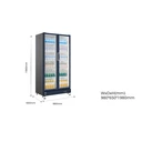 Thumbnail 3 of Haier ตู้แช่เย็นแสดงสินค้า 2 ประตู ขนาด 23 คิว รุ่น SC-652BPC