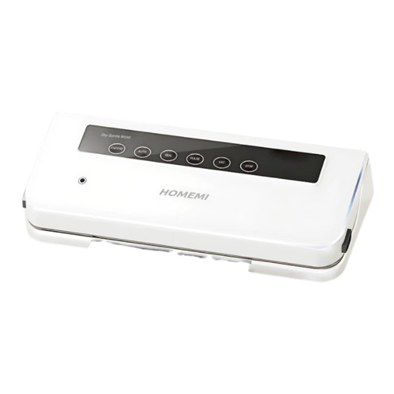 Homemi เครื่องซีลถุง Food Sealing Machine สําหรับซีลอาหารสด แห้ง เพิ่มอายุการเก็บรักษาได้นานขึ้น (HM0077-P-WH)