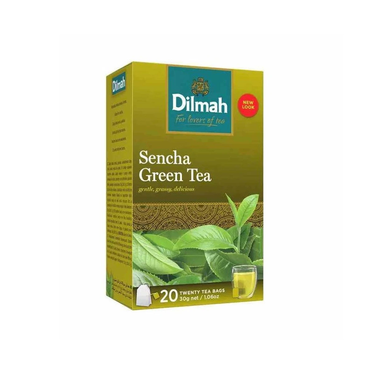 ดิลมา ชาเขียวเซนชะ ชาเขียวเซนชะ ชาญี่ปุ่น หอม นุ่ม กลมกล่อม 30 ก. (20 ซอง)