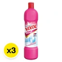 Thumbnail 2 of วิกซอล น้ำยาล้างห้องน้ำ กลิ่นพิ้งค์พาราไดซ์ 900 มล. x 3