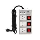 Thumbnail 1 of ดาต้า ปลั๊กไฟ 3 Way 3 Switch 3M.  HMDU3656 M3S Silver