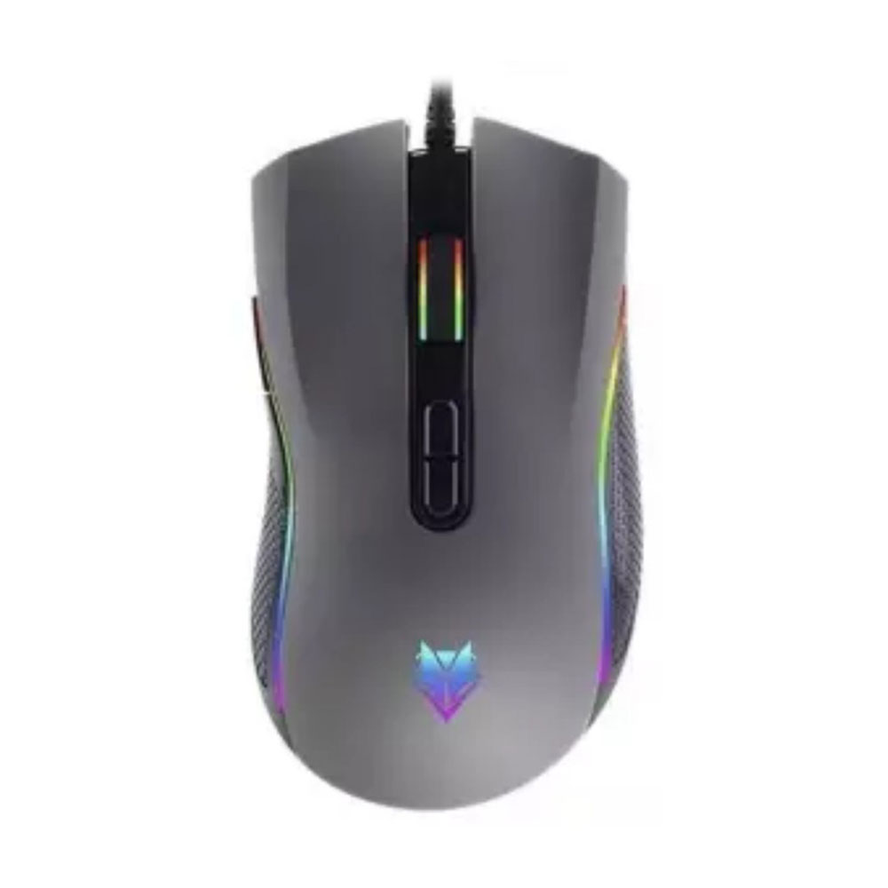 NUBWO MOUSE (เมาส์) GAMING NM089 (GRAY)