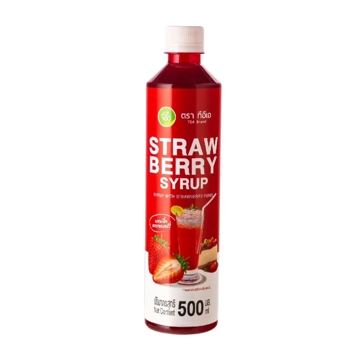 TEA Strawberry Fruit Syrup 500 ml