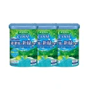 Thumbnail 1 of BATHCLIN Bath Salt with Sodium Carbonate, Menthol, Peppermint Oil and Chamomile Extract - Cool Fresh Green Scent (Made in Japan) 600 x 3 bottles