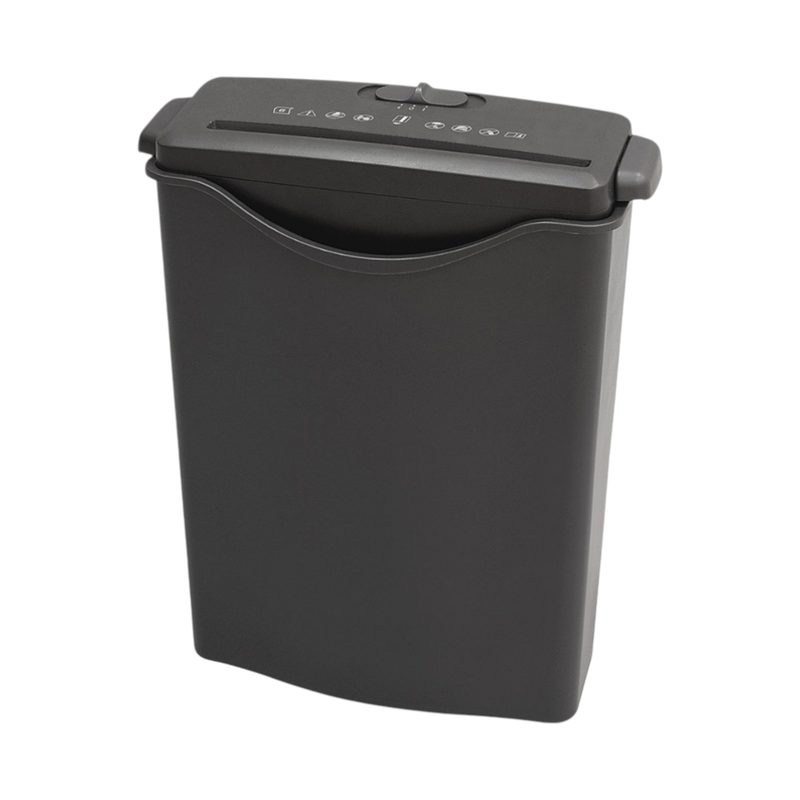 Deli เครื่องทําลายเอกสาร 10ลิตร 6แผ่น/ครั้ง สีดํา รุ่น ET101SC 1เครื่อง