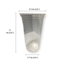 Thumbnail 3 of เอโร่ แก้วน้ำใส พีพี 22 ออนซ์ x 50