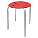 Thumbnail 3 of เก้าอี้กลม ขาเหล็ก คละสี