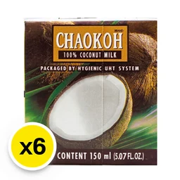 Thumbnail 2 of CHAOKHO Coconut Milk 150 ml x 6