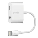 Thumbnail 1 of Belkin Adapter Lightning to 3.5mm Audio & Charge RockStar White (F8J212btWHT)