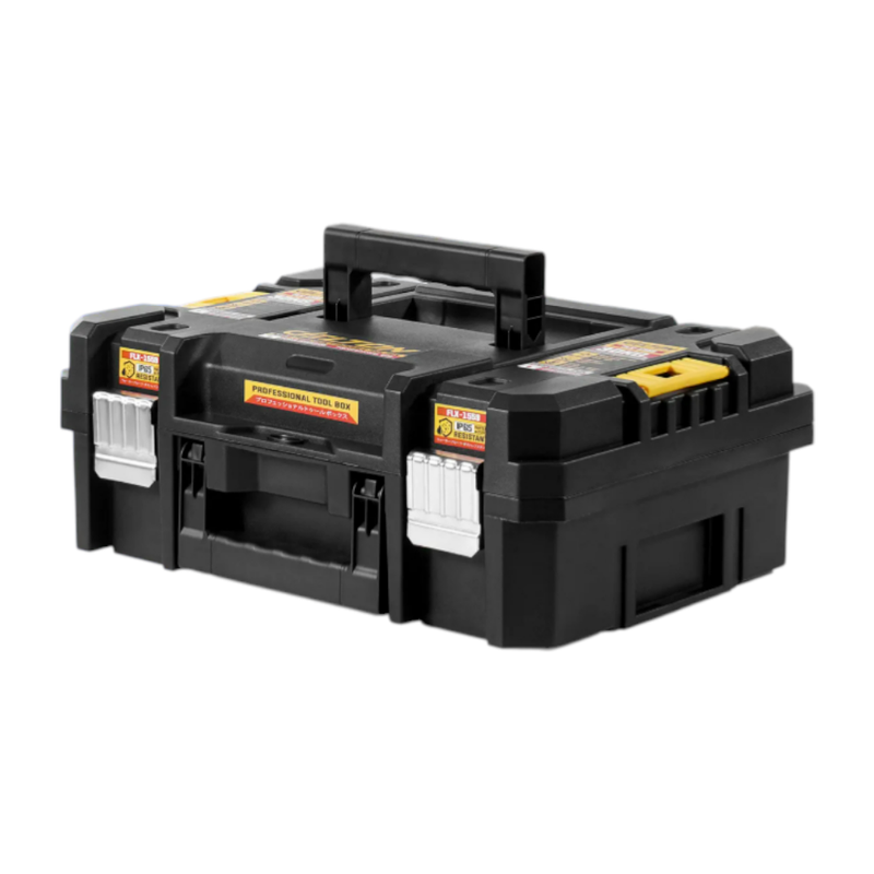 DELTON กล่องเครื่องมือช่าง Combo Kit พร้อมลิ้นชัก 2 ชั้น FORGELINK รุ่น FLX-1559-1322 กันกระแทก วางซ้อนล็อคต่อกันได้ 30Kg. FLX-1559