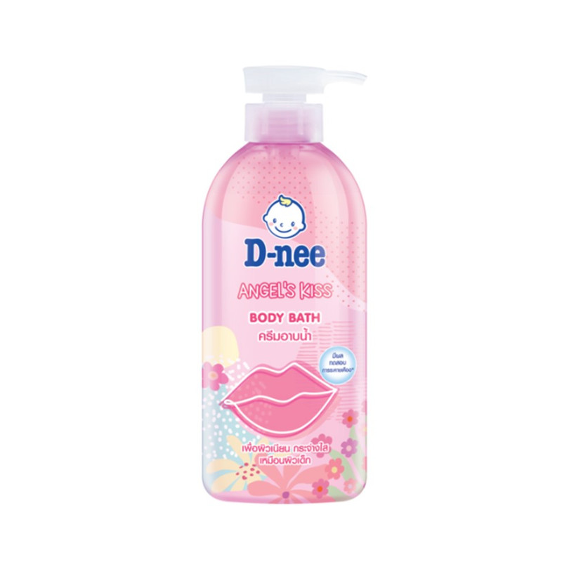 D-nee Angel's Kiss Body Bath 450 ML. Pink