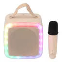 Thumbnail 1 of QPLUS Speaker LED mini Cube II with MIC Cream