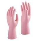 Thumbnail 5 of ซอฟท์ดราย ถุงมือยางสีชมพู ไซส์ L x 1 คู่