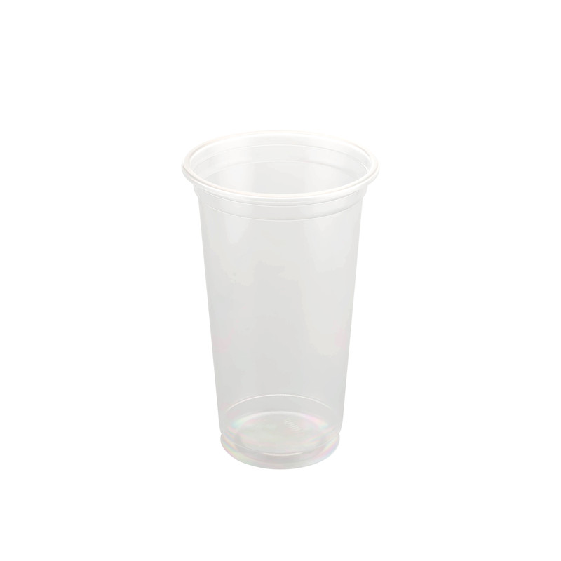 [N22] Plastic Bubble Tea Cup 22 oz 95 mm Stright Shape (50 pcs/pack)
