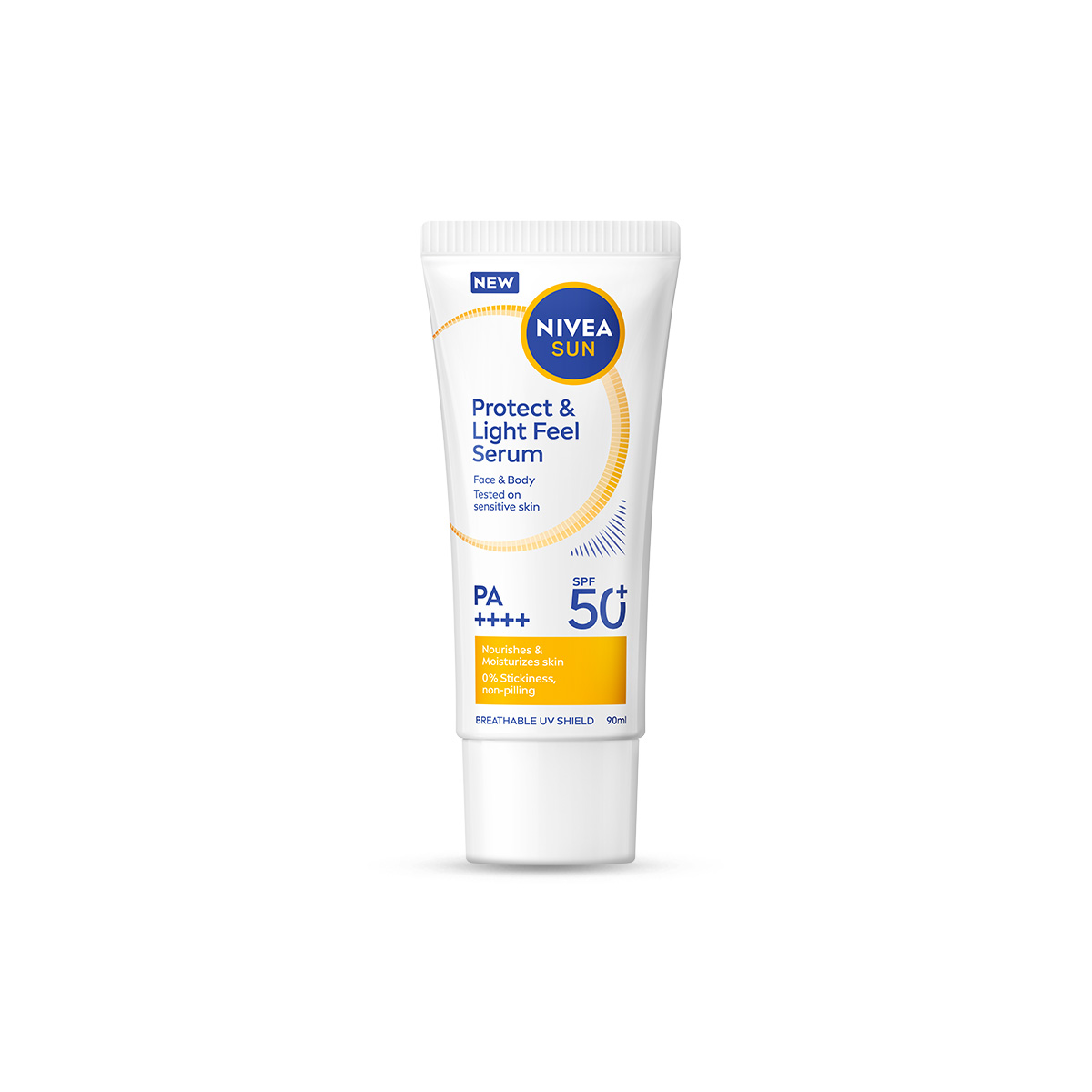 Nivea Sun Sensitive Protect and Light Feel SPF 50+ PA+++ 90 ml