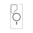Thumbnail 1 of คิวพลัส เคส Samsung S25 Ultra Magnetic Transparent Gray with Camera Stand