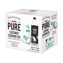 Thumbnail 3 of เกสร เพียว น้ำมันมะพร้าวสำหรับปรุงอาหาร 1 ลิตร x 12 ขวด