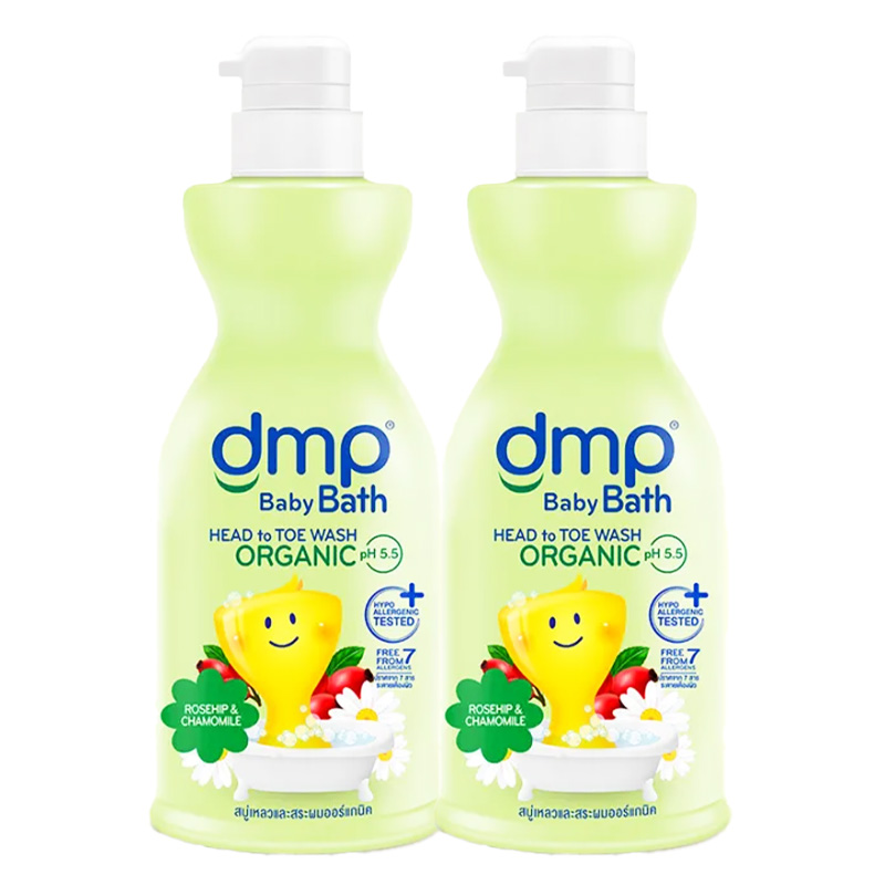 DMP BABY BATH  LIQUID SOAP  ROSEHIP GREEN 450 ML.. X 1