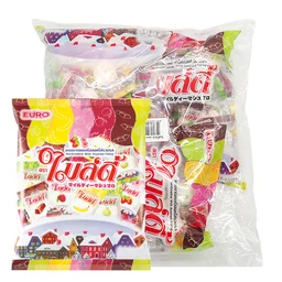 Thumbnail 1 of ไมล์ดี้ ขนมมาร์ชเมลโล่สอดไส้รวมรส 120 ก. x 3