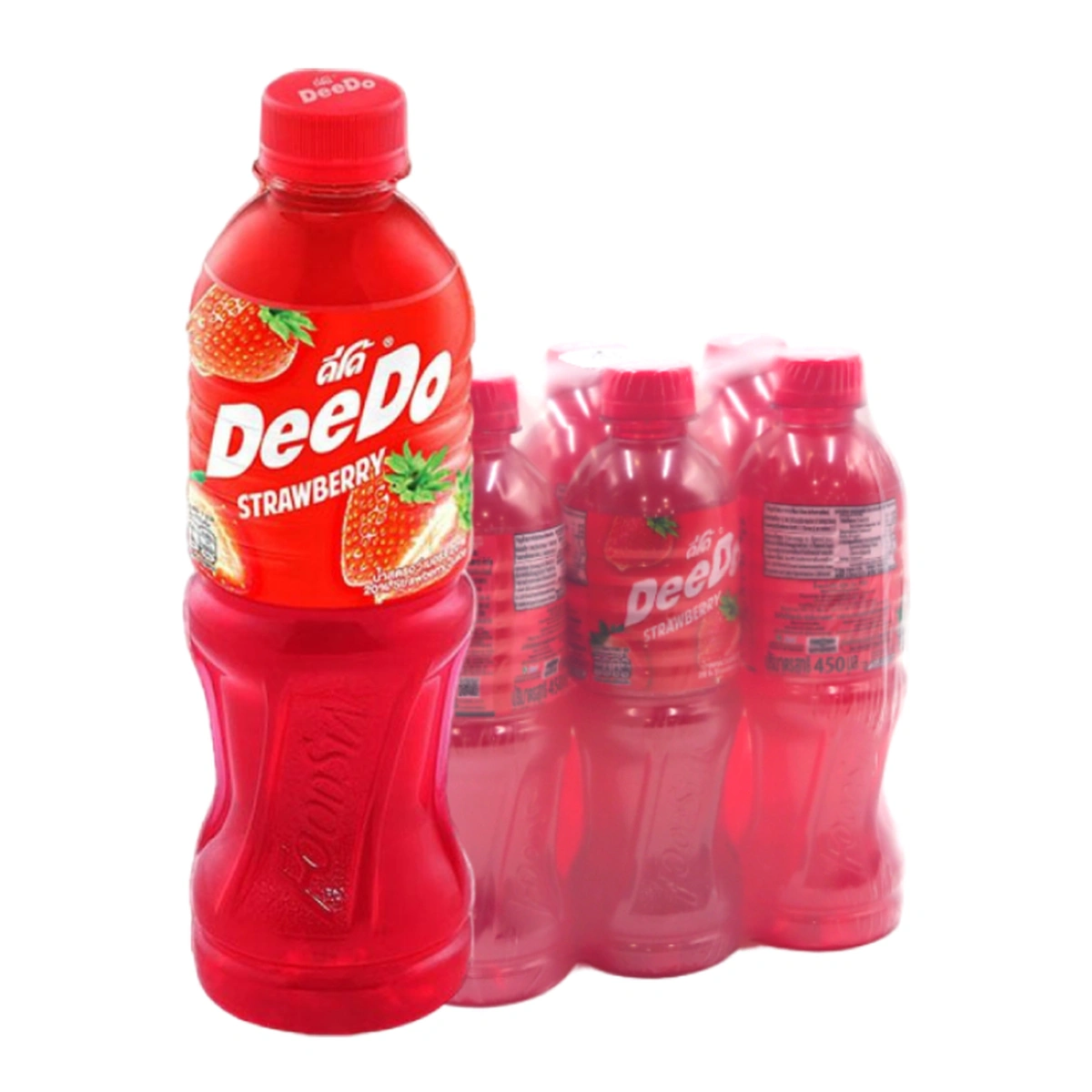 DEEDO Strawberry Juice 20% 450 ml x 6