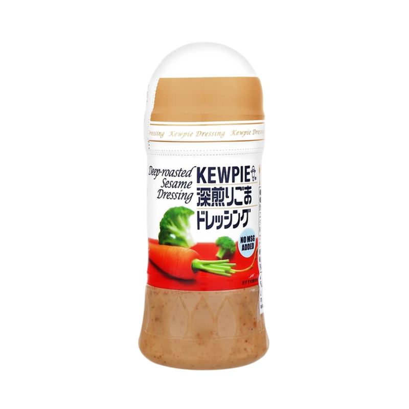 คิวพี ดีพ โรสเต็ด เซซามิ เดรสซิ่ง น้ําสลัดผสมงาคั่ว 150 มล. Kewpie Deep-Roasted Sesame Dressing 150 ml.