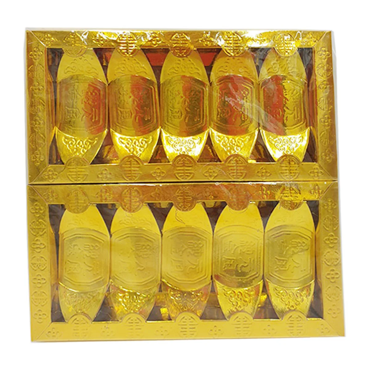 Chinese Gold Ingot Size Large x 2 Boxes