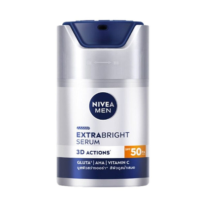 NIVEA Men Extra Bright Serum SPF50 PA+++ 50 ml