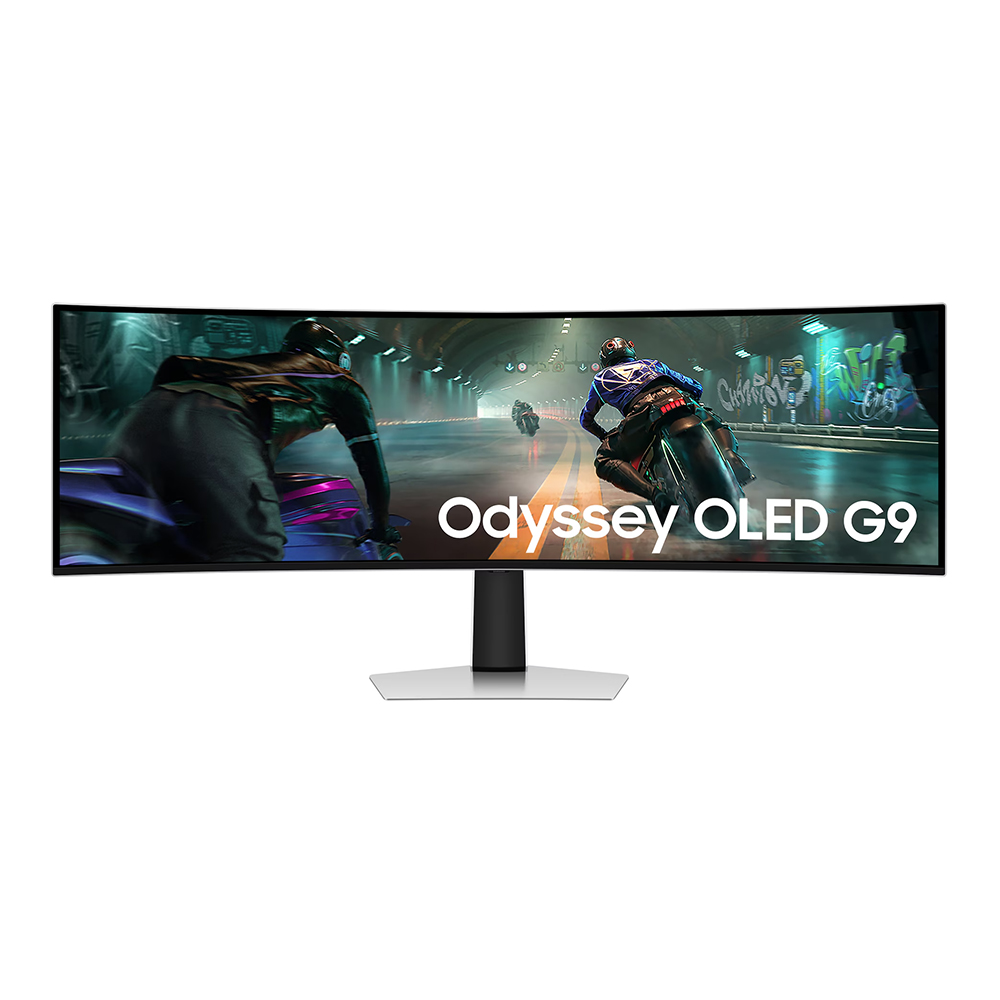 SAMSUNG MONITOR (จอมอนิเตอร์) ODYSSEY OLED G9 G91SD LS49DG910SEXXT - 49 INCH OLED 2K 144Hz AMD FREESYNC PREMIUM PRO USB-
