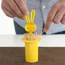 Thumbnail 3 of ALESSI Toothpick Dispenser Model Magic Bunny Yellow