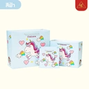 Thumbnail 1 of Matapat ถุงกระดาษของขวัญลายยูนิคอร์น (หูหิ้วสีชมพู,ขนาดกลาง (M)) ถุงกระดาษน่ารักหูเจาะ ถุงกระดาษพรีเมี่ยม ถุงหูหิ้ว (พร้อมส่งในไทย)