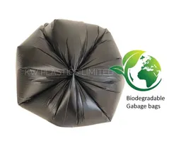 Thumbnail 2 of ถุงขยะดำขนาด 36x45 นิ้ว(10ใบ/แพค) Biodegradable Garbage Bag Trash bags size 36x45 (180 liter)