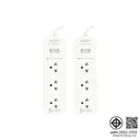 Thumbnail 2 of Anitech แอนิเทค ปลั๊กไฟ 1 แถม 1  รุ่น H433-PRO [สินค้ารับประกัน 2 ปี]