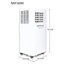 Thumbnail 3 of เนเชอรัล แอร์เคลื่อนที่ รุ่น NAP-6090